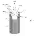 Fig. 69 - Low profile dual locking fixation system and offset anchor member