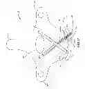 Fig. 22 - Vertebral screw arrangement with locking pin