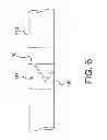 Fig. 10 - Vertical coaptation zone in a planar portion of prosthetic heart valve leaflet