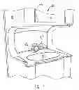 Fig. 02 - Hand/Surface-Sanitizing Kiosk with Ad Space