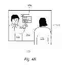 Fig. 07 - system and method for providing a user interface element presence indication during a video conferencing session