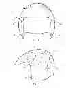 Fig. 02 - Helmet with multiple protective zones