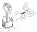 Fig. 01 - Tool for detaching piston bolt from cylinder
