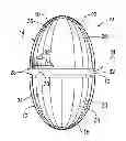 Fig. 01 - COLLAPSIBLE AND/OR ERECTABLE SUBSTANTIALLY EGG-SHAPED CONTAINER AND METHODS OF USE THEREOF