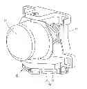 Fig. 01 - Vehicular lamp angle-adjusting mechanism