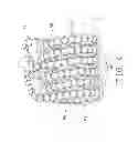 Fig. 05 - Roller element retainer for ball screw device