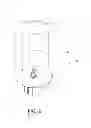 Fig. 09 - Plunger gate animal feeder attachment
