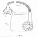 Fig. 02 - Vent system for CPAP patient interface used in treatment of sleep disordered breathing