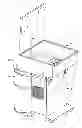 Fig. 01 - PARTS WASHER ASSEMBLY WITH CLEAN RINSE MODULE
