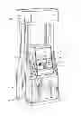 Fig. 01 - Kit of parts for a module having a nozzle boot and a fuel dispensing unit having a nozzle module assembled with such a kit of parts