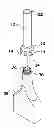 Fig. 01 - Circumferentially adjustable device for transferring fuel additives from containers into capless fuel systems