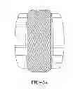 Fig. 04 - Pneumatic tire with geodesic belt