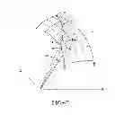 Fig. 08 - Pneumatic tire with geodesic belt