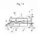Fig. 10 - Production process of a nonwoven fabric sheet
