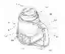 Fig. 01 - Beverage container with audio control and speaker