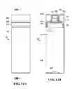 Fig. 14 - Container for liquids and set for making the same
