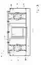 Fig. 14 - Dedusting apparatus having dual wash decks with individually adjustable product flow regulation