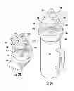 Fig. 20 - Filter assembly and systems/methods of dispensing from and storing the filter assembly