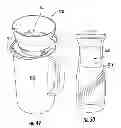 Fig. 37 - Filter assembly and systems/methods of dispensing from and storing the filter assembly