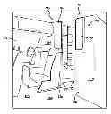 Fig. 01 - FIXED AIRCRAFT AISLE PARTITION WITH LIGHTING