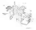 Fig. 01 - Engine mounting structure for reducing vibration