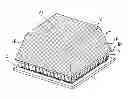 Fig. 01 - Gamma ray scintillation detector preserving the original scintillation light distribution