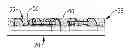 Fig. 01 - Segmented conductive top layer for radio frequency isolation