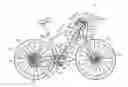 Fig. 01 - BICYCLE WITH BATTERY MOUNT