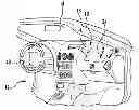 Fig. 01 - Pre-weakened cover for an airbag and method of making