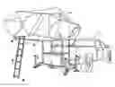 Fig. 01 - Hitch mounted camping assembly