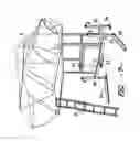 Fig. 08 - Hitch mounted camping assembly