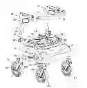 Fig. 01 - Foldable walker apparatus