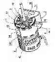 Fig. 02 - High power brushless DC motor and control box structure with heat dissipation arrangement