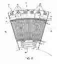 Fig. 07 - Segmented stator for an axial field device