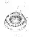 Fig. 02 - Stator of an axial flow electric machine and the process for making it