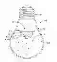 Fig. 01 - Phosphor-containing LED light bulb