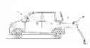 Fig. 01 - Vehicle including a charging port and a light emitter