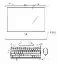 Fig. 03 - COMPUTER KEYBOARD KEY SCAN SHARED MATRIX WITH AN INDIVIDUAL LED PER KEY
