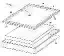 Fig. 01 - Bezel-less acoustic touch apparatus