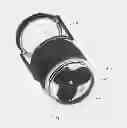 Fig. 03 - Battery powered light with alignment mechanism