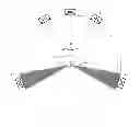 Fig. 01 - Method for visualizing the directional sound activity of a multichannel audio signal