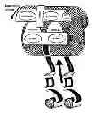 Fig. 01 - Hand wraps decreaser, roller, and washing bag
