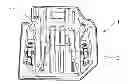 Fig. 01 - Reinforced structural element made of plastic, in particular in the vehicle interior design field