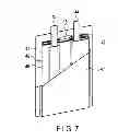 Fig. 07 - Nonaqueous electrolyte battery pack with gas-releasing portion for transferring heat