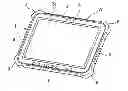 Fig. 01 - Electronic device with battery terminal sealing member