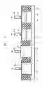 Fig. 18 - Semiconductor device having epitaxial semiconductor layer above impurity layer