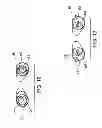 Fig. 08 - Radially uniform spring-biased intra-pole plug connector and transformer outside the trunk configuration for electric artificial tree