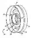 Fig. 01 - Metal pulley with non-magnetically susceptible insert