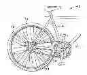Fig. 01 - Continuously variable bicycle transmission mechanism and bicycle hub