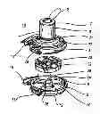 Fig. 01 - Stabilizing drive for contactless rotary blood pump impeller